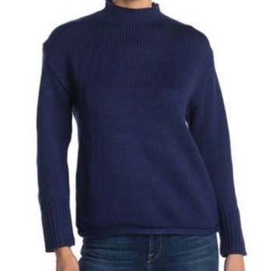 For the Republic Knit Mock Neck Pullover